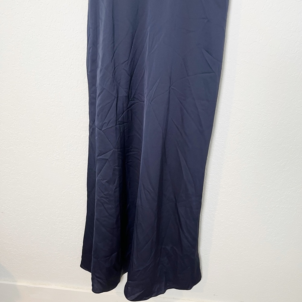 Aqua One Shoulder Maxi Evening Dress - Picture 6 of 11